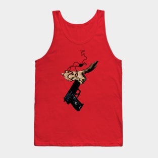 Gun Skull 2 Tank Top